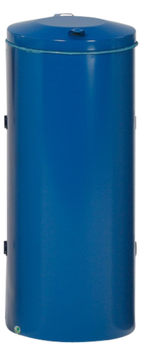 VAR Feuersicherer Abfallsammler Kompakt, 120 l, RAL5010 Enzianblau Standard 1 L