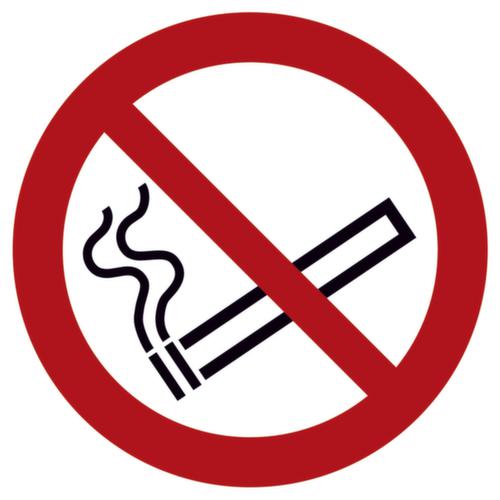 Verbotsschild SafetyMarking® Rauchen verboten, Aufkleber, langnachleuchtend Standard 1 L