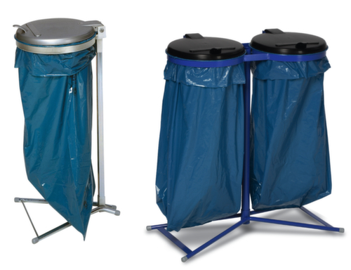 VAR Doppel-Müllsackhalter Müllsackständer 10222 für 2 Säcke 