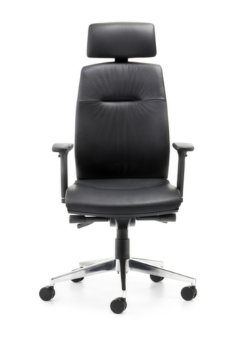 Mayer Sitzmöbel Bürodrehstuhl Contractline mit Kopfstütze, schwarz Detail 1 L