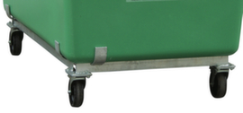 Cemo Fahrgestell für GFK-Großbehälter, für 200 l Behälter, Stahl mit korrosionsschützender Zinkbeschichtung
