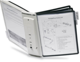 Durable Sichttafelsystem SHERPA®, mit 10 Sichttafeln in DIN A4