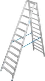 Krause Stufen-Doppelleiter STABILO® Professional, 2 x 12 Stufen mit R13-Belag