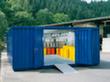 Säbu Überfahrbrücke für Materialcontainer, Traglast 1000 kg Milieu 3 S