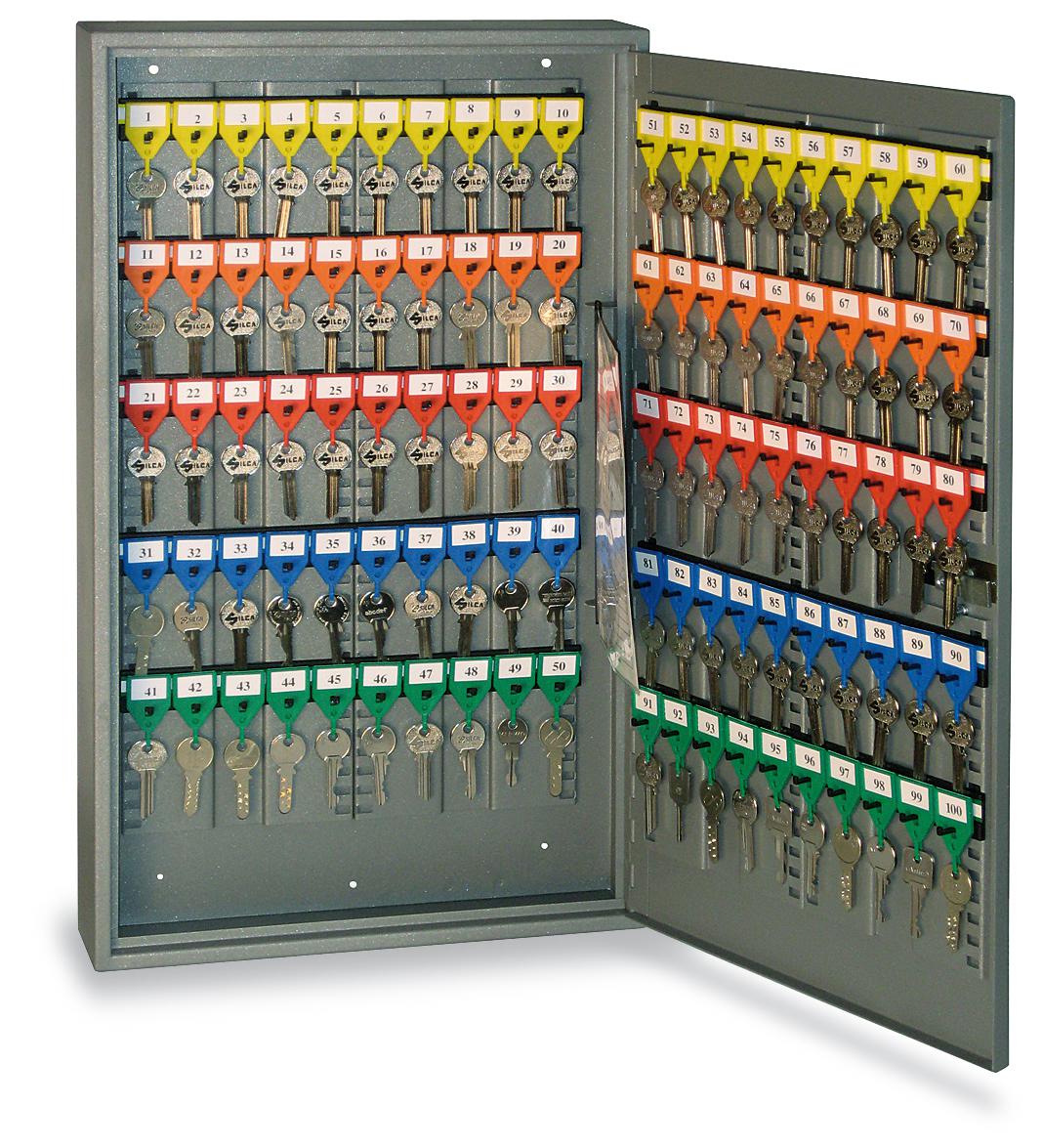 Rieffel Schlüsselschrank mit Visu-Color-System und Zylinderschloss Standard 3 ZOOM