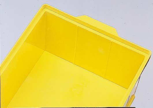 Kappes Sichtlagerkasten RasterPlan® Favorit, gelb, Tiefe 160 mm Detail 1 ZOOM