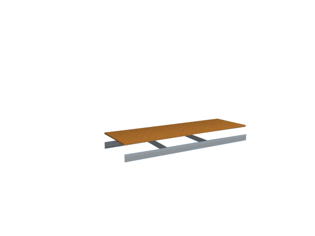 hofe Holzfachboden für Weitspannregal Standard 1 ZOOM