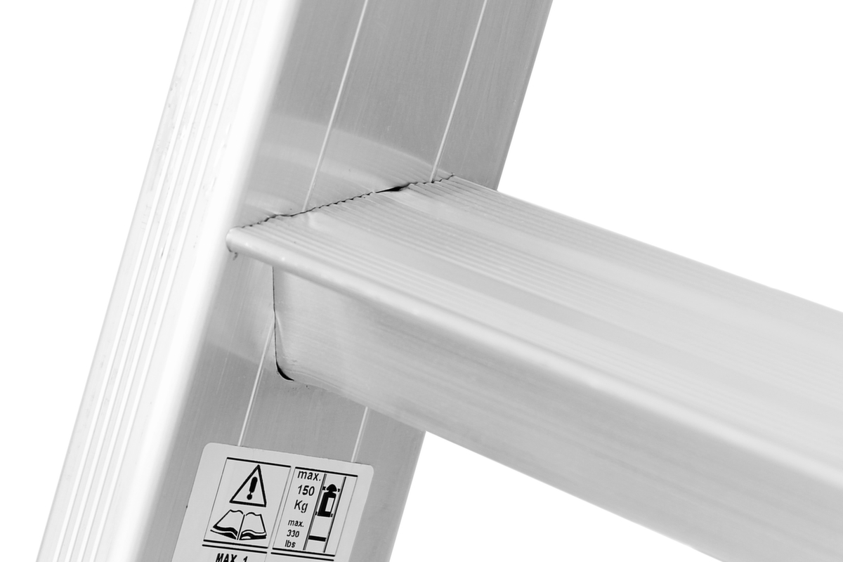 Hymer Plattformleiter ProTect+ mit teleskopierbaren Leiterteilen Detail 4 ZOOM