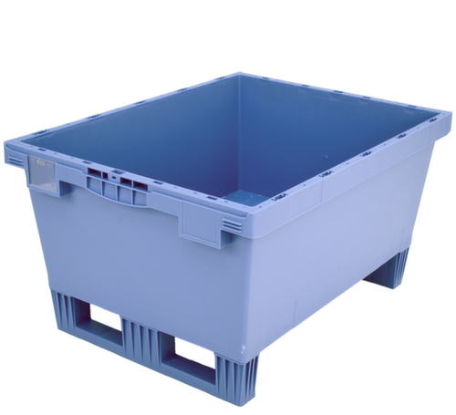 BITO Großvolumen-Mehrwegbehälter mit Doppelboden + Kufen, Inhalt 114 l