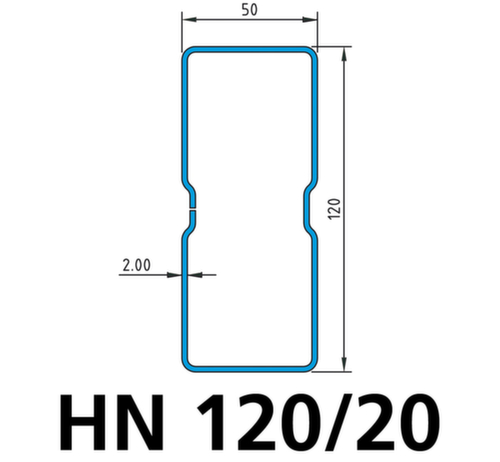 META Längstraversen MULTIPAL für Palettenregal