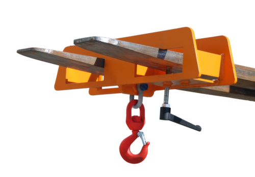 Bauer Lasthaken LH-II mit 2 Gabeltaschen