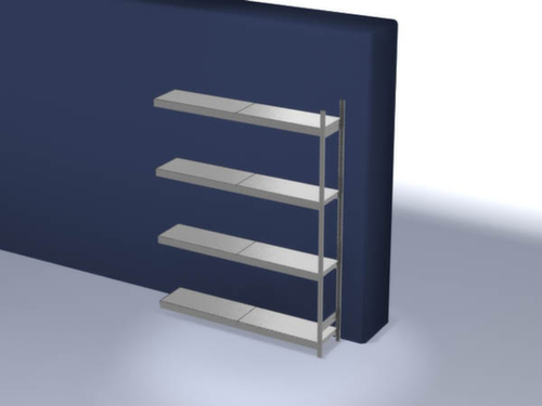 hofe Weitspannregal mit Stahlböden