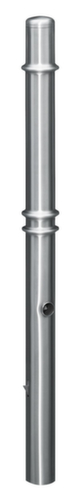 Sperrpfosten aus Edelstahl, Höhe 900 mm, zum Einstecken mit Bodenhülse