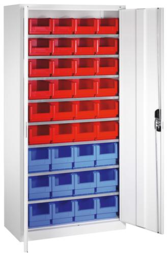 C+P Flügeltürenschrank für Sichtlagerkästen