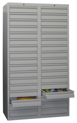 PAVOY Schubladenschrank Basis RAL7035, 34 Schublade(n), RAL7035 Lichtgrau/RAL7035 Lichtgrau