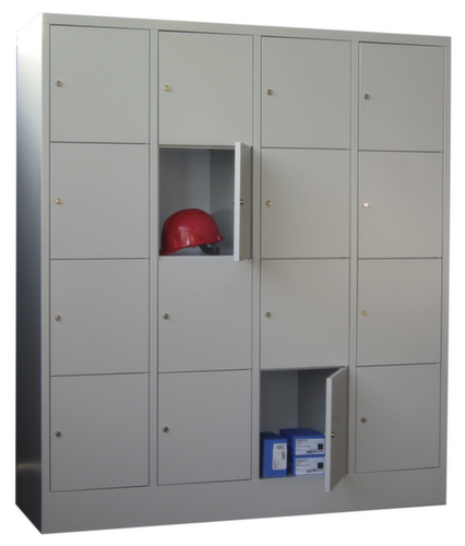 PAVOY Schließfachschrank Basis, 16 Fächer