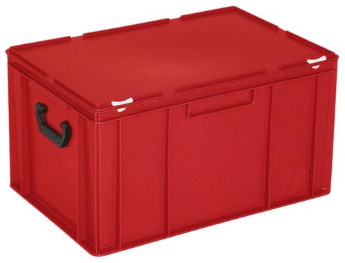 Euronorm-Koffer, rot, HxLxB 330x600x400 mm