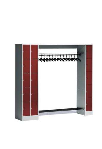 C+P Schließfach-Garderobe Classic mit 15 Fächern, Breite 2100 mm