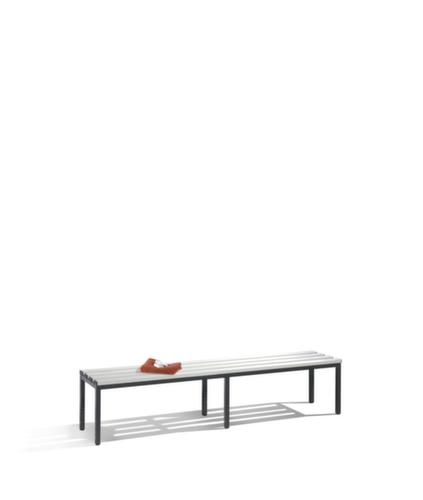 C+P Umkleidebank mit Kunststoffleisten