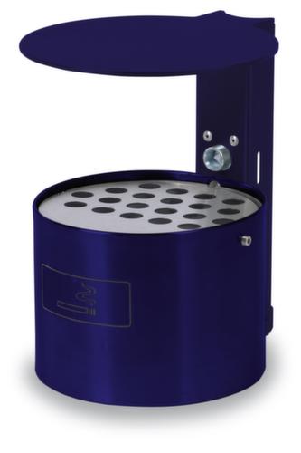 Ascher zur Wand- oder Pfostenmontage, kobaltblau