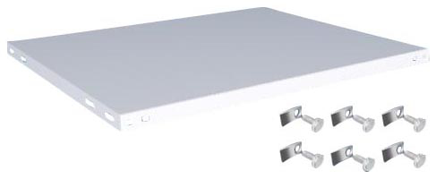 hofe Fachboden für Schraubregal mittelschwere Bauart, Breite x Tiefe 1000 x 800 mm