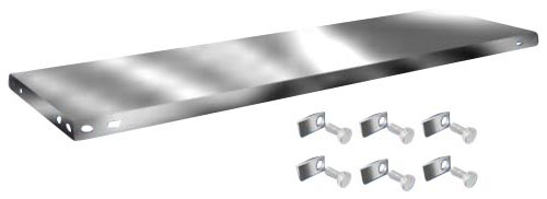 hofe Fachboden für Schraubregal mittelschwere Bauart, Breite x Tiefe 1300 x 400 mm