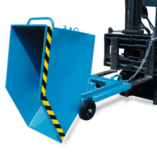 Bauer Späne-Kippwagen mit Ablasshahn