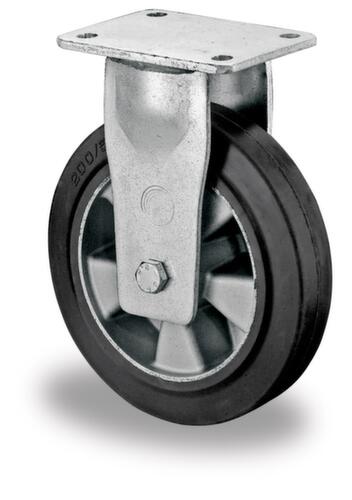 BS-ROLLEN Elastik-Vollgummi-Schwerlastrad bis 450 kg Traglast