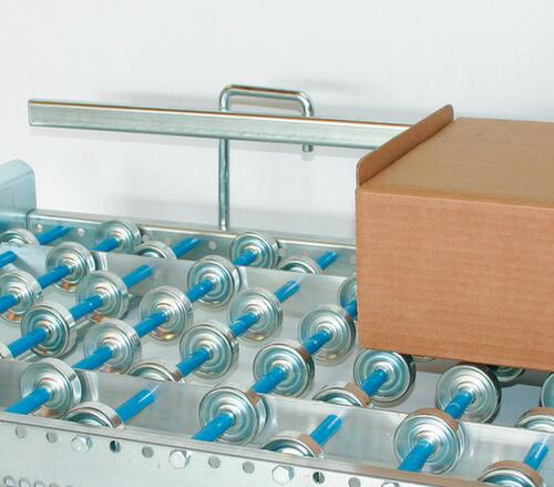 Blume Förderanlagen Seitliche Führung für Röllchenbahn