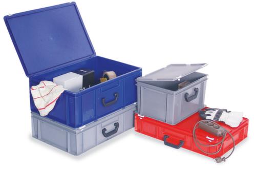 Euronorm-Koffer, grau, HxLxB 335x400x300 mm