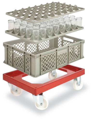 Kastenroller mit offenem Winkelrahmen