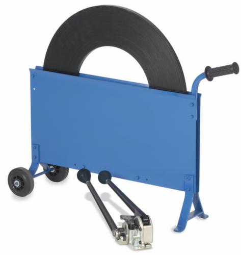 Stahl-Umreifungsband gewachst und gebläut, Breite 19 mm