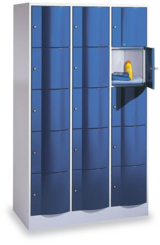 C+P Schließfachschrank Resisto, 15 Fächer