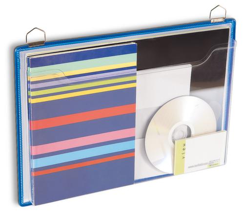 dJois Hänge-Prospekttasche, DIN A4, Rahmen mit Metallöse