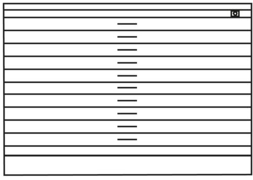 C+P Flachablageschrank, Höhe x Breite x Tiefe 760 x 1350 x 960 mm