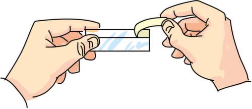 Scannerlesbare Etikettenhalter