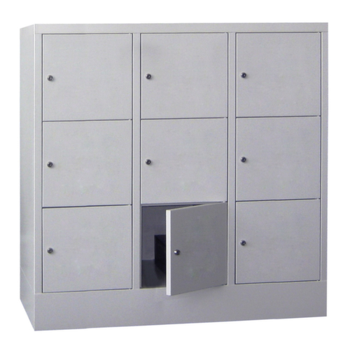 PAVOY Schließfachschrank Basis, 9 Fächer