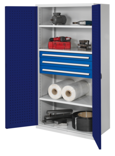 Kappes Schwerlast-Lochplattenschrank RasterPlan®, 3 Schublade(n)