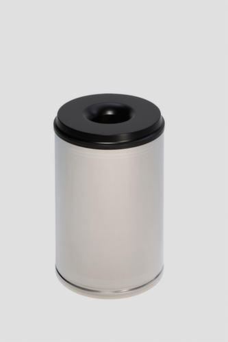VAR Edelstahl-Papierkorb, 15 l