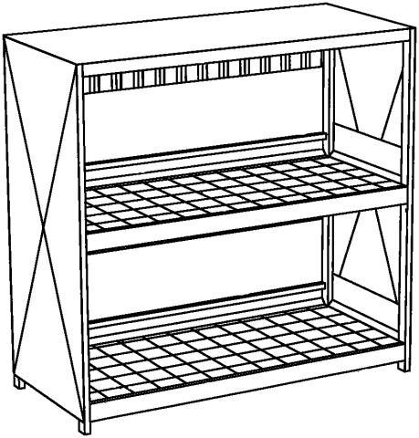 Lacont Gefahrstoff-Regalcontainer für maximal 24 200-Liter-Fässer