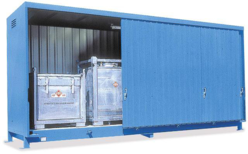 Lacont Gefahrstoff-Regalcontainer für maximal 12 KTC/IBC