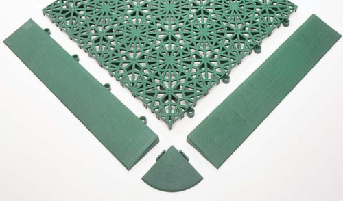 Miltex Boden-Hartbelag Yoga Easy Event, Eckelement, Länge x Breite 55 x 55 mm