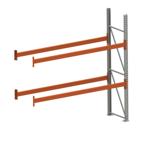 META Palettenregal MULTIPAL für 6 Paletten, 2785 mm breit, 3 Lagerebenen