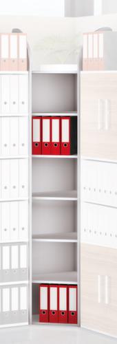 Büro-Selbstbaueckregal, Breite 620 mm, 6 Böden