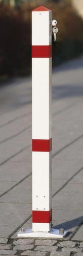 Sperrpfosten mit spitzem Kopf, Höhe 900 mm, zum Aufdübeln