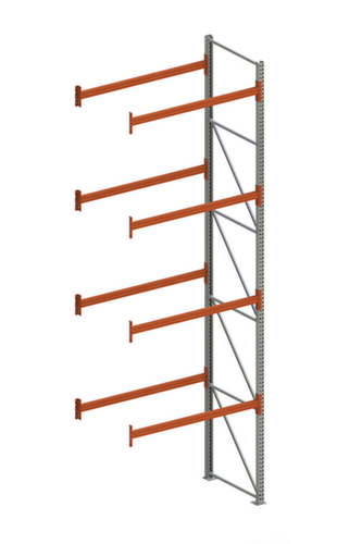 META Palettenregal MULTIPAL für 10 Paletten, 1825 mm breit, 5 Lagerebenen