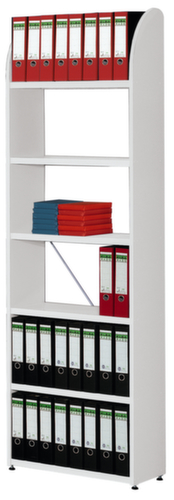 Büro-Selbstbauregal, Breite 820 mm, 6 Böden