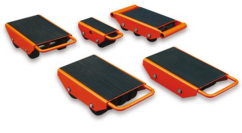 RAPIDLIFT Schwerlast-Transportroller mit rutschfester Tragplatte, Traglast 2000 kg