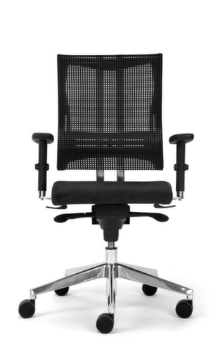 Nowy Styl Bürodrehstuhl, Netzrückenlehne, schwarz