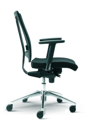 Nowy Styl Bürodrehstuhl, Netzrückenlehne, schwarz